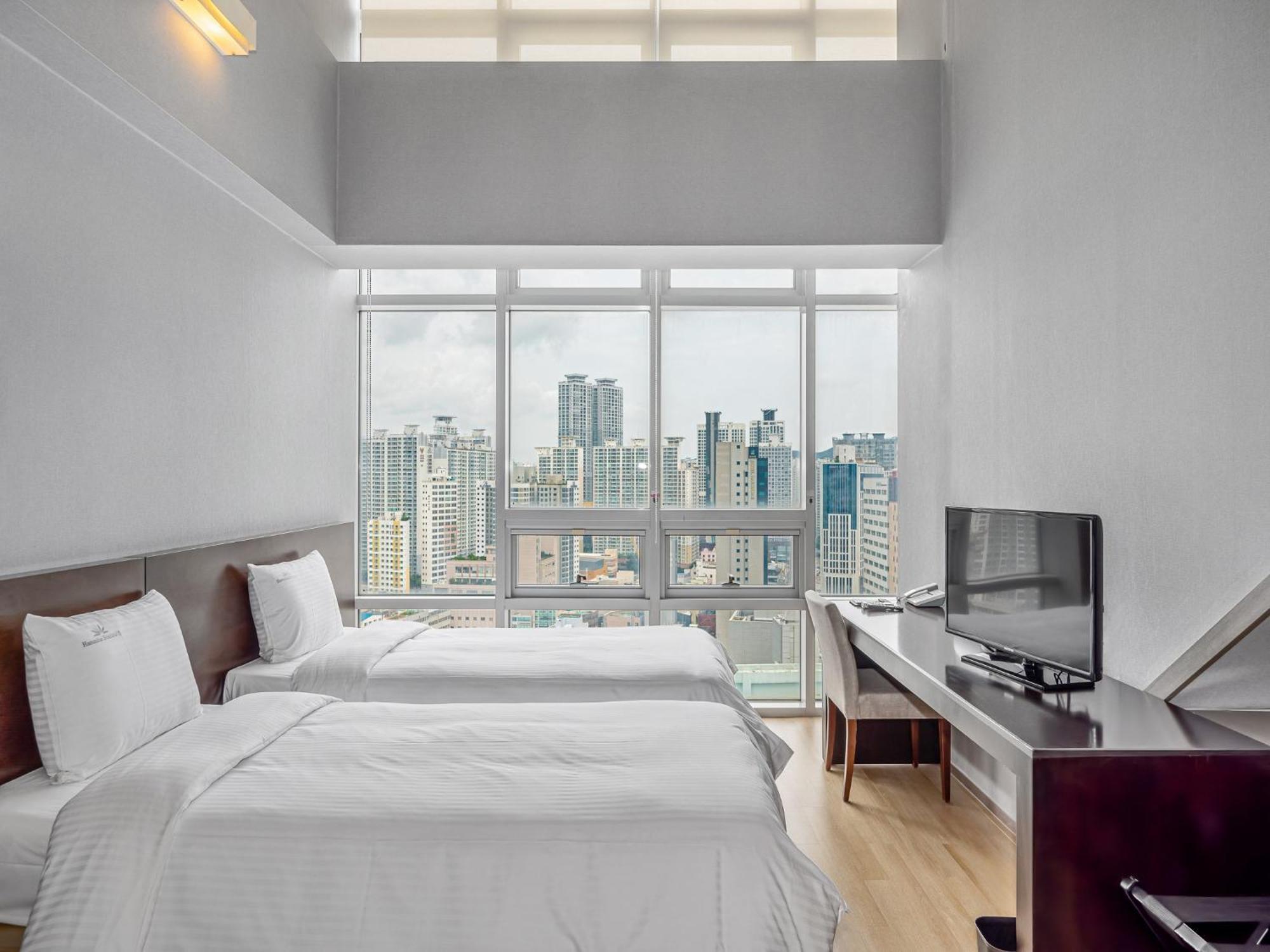 Haeundae Seacloud Hotel Residence Busan Exterior foto