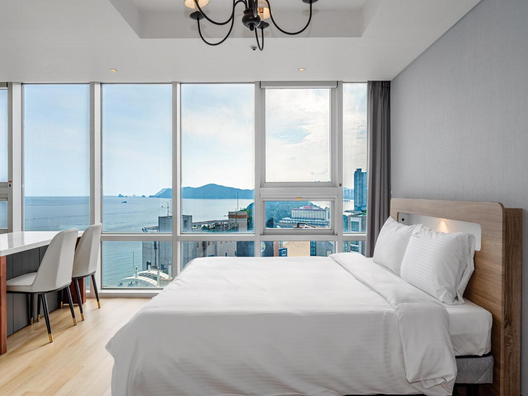 Haeundae Seacloud Hotel Residence Busan Exterior foto