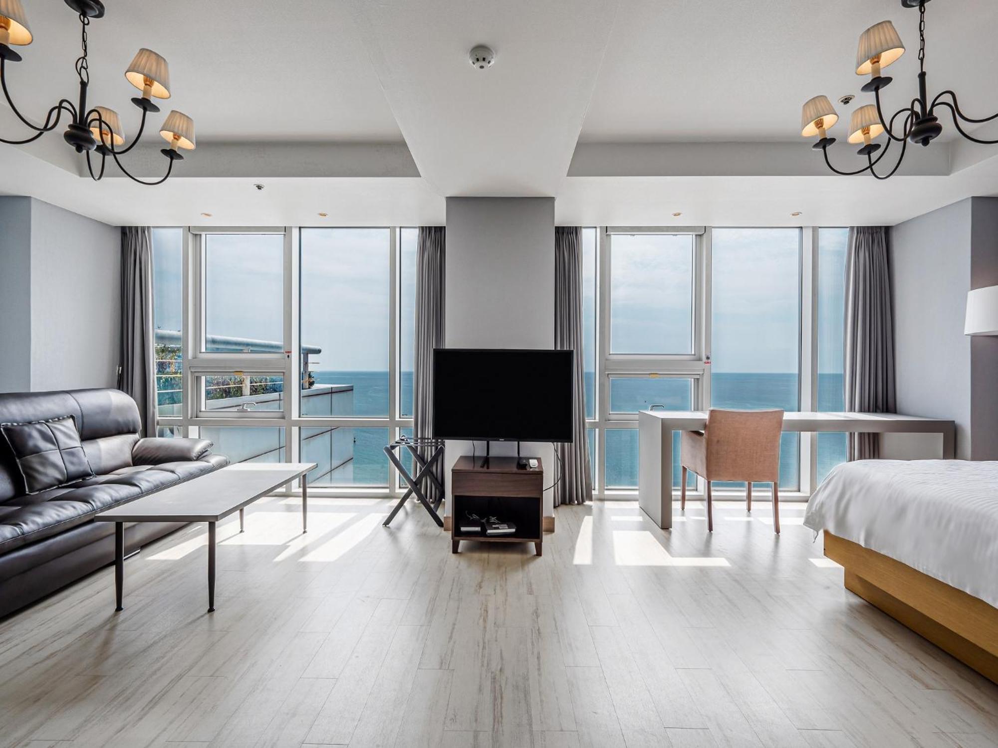Haeundae Seacloud Hotel Residence Busan Exterior foto